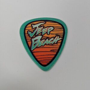 Jeep Beach Guitar Pick Daytona Beach Florida